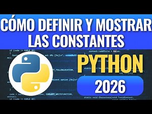 How to define and display the value of a constant in Python in 2026