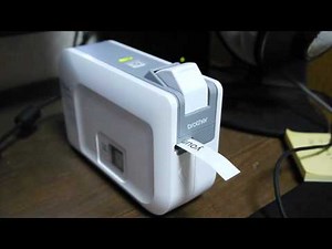 Brother Laber printer PT-1230PC Test printing