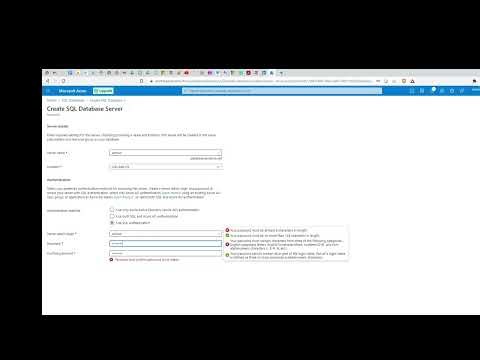 Create a SQL Database in Azure