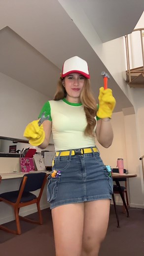 Manny a la obra: Halloween Disfraz 🛠️🪚🪛