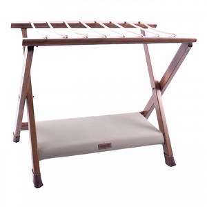 Beige Suitcase Holder