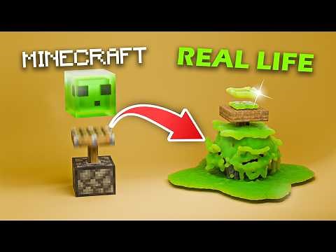 Satisfying Minecraft vs Real Life 3D Simulations [Compilation]