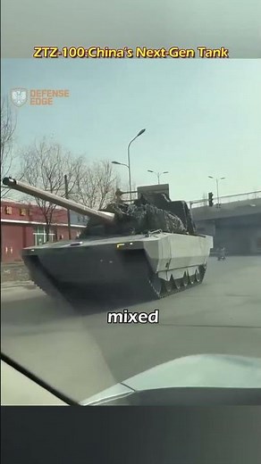 China’s Next-Gen Tank: ZTZ-100 Revealed