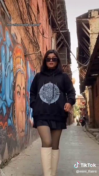 New drop ❤️ Unisex hoodies designed just for you ❤️ Order yours now ❤️ In frame @minso_musskan #miniflairs #fyp #tiktok