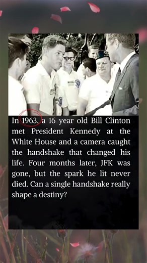 In 1996,a16 year old Bill Clinton