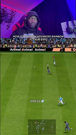 How to perform advanced rainbow Flick in a match #tutorial #fc26