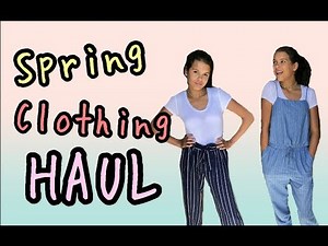 Spring Try On Clothing Haul | klailea