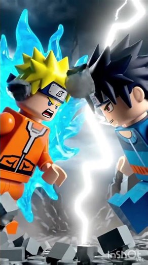 LEGO Naruto vs Sasuke – Epic Final Battle | Emotional Ninja Showdown