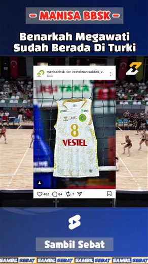 WOW‼️Apa Maksud Postingan Manisa BBSK⁉️#megawatihangestri #manisabbsk #voliturki