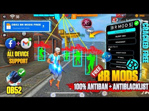 ⚡Free Fire OB52 AIM kill mod menu free☠️new rank season FF hack🔥BR MOD,HAXX-CKER PRO V16, HG CHEAT⚔️