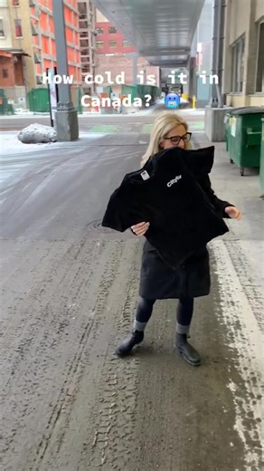 Freezing Calgary Weather: Roupa Congelada in -40C Windchill