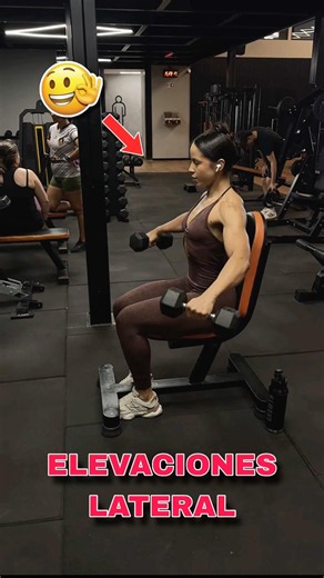 💪SEATED DUMBBELL LATERAL RAISES✅