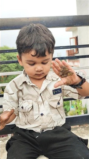 Mitti wale chhote-chhote haath 🥹❤️#viralvideo #shorts #cutebaby #hindisong #viralbaby #cartoon