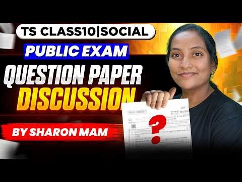 Class 10 Social🔥 Question Paper Discussion | Full Analysis | TS Board