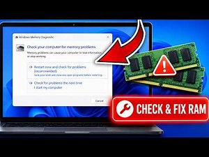 How to TEST RAM for ERRORS in WINDOWS FULL GUIDE (FIX RAM)