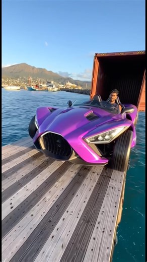 Sports car Se Container Mila #shorts #viral