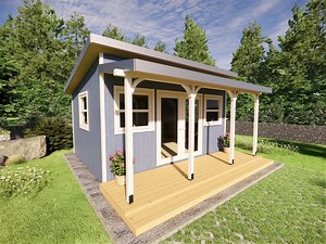 Shed Plans 12x16 Shed House Plan Shedplan Tiny House Plan Guest House Plans Backyard Plan Shed Build Plan Shed Design Plans Leanto Shed Plan - Etsy