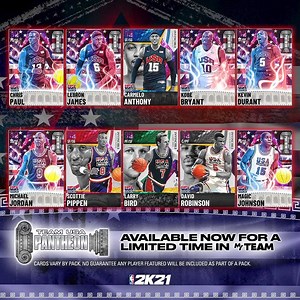 93K views · 872 reactions | Which Team USA squad are you picking: 1992 or 2012?  Run players from both teams in #MyTEAM Pantheon: Team USA Packs. | NBA 2K | Facebook