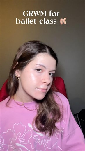 Light and easy makeup for ballet class 🩰 #grwm #grwmmakeup #naturalmakeup