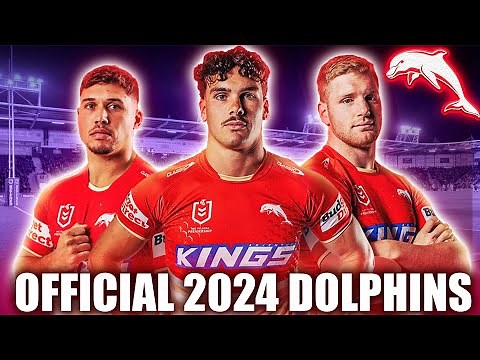 Official 2024 Dolphins Full Squad | NRL |