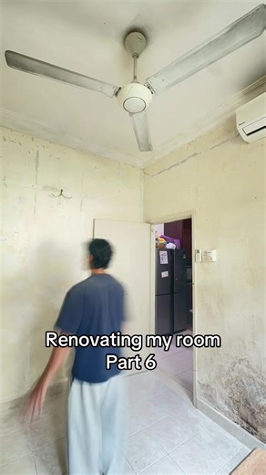 No commentary this time #roomrenovation #roommakeover #renovation #progress #malaysiatiktok