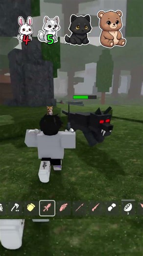 Nightcrawler vs Animals in 99 Nights in the Forest #99nightintheforest #roblox #99nights