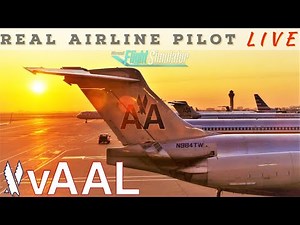 The Ultimate Virtual Airline | REAL AIRLINE pilot | *vAAL* | American Airlines MD-80 | Leonardo