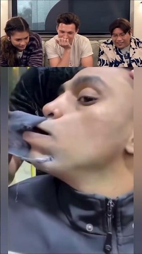 Tom Holland React Viral Videos part 59 #tomholland #funny #trytolaugh #reaction