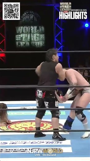新日本プロレス『WORLD TAG LEAGUE 2025』(11.26) Day5 ハイライト #shorts