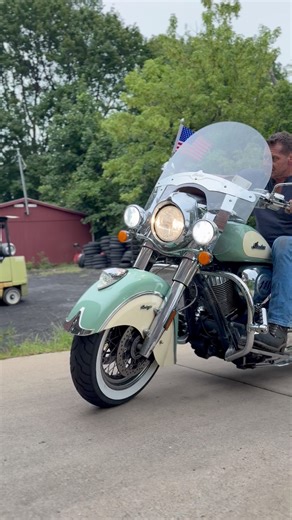 112K views · 3.1K reactions | Beautiful Indian Motorcycle Chief Vintage Willow Green ready for pick up! schedule your next service appointment 445.200.9495215.245.0200 #indianmotorcycle #indianchiefvintage | Cosmo's Indian Motorcycle | Facebook