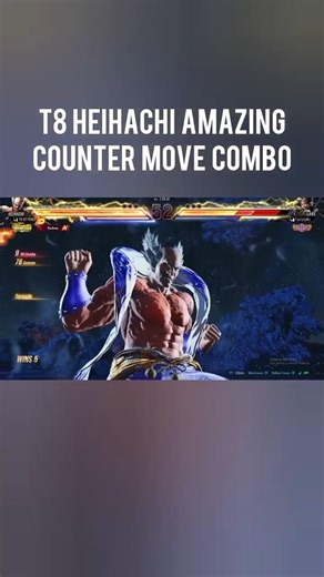 T8 Heihachi Amazing Counter Move Combo Round