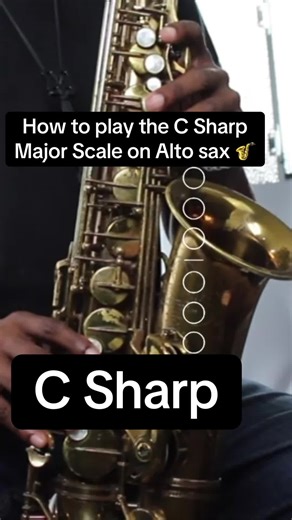 Mastering the C Sharp Major Scale on Alto Saxophone