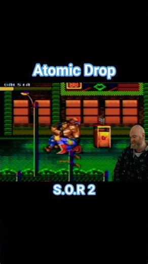 BOOM! 💥 Perfect ATOMIC DROP Finish in Streets of Rage 2