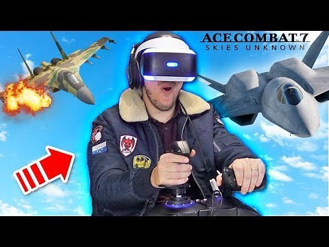 HO PILOTATO UN AEREO!! *INCREDIBILE* - IL MIGLIOR GIOCO PER VR! - Ace Combat 7 ITA (PlayStation VR)