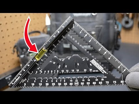 Johnson Johnny Square MACH-1 Speed Square | Saw Guide