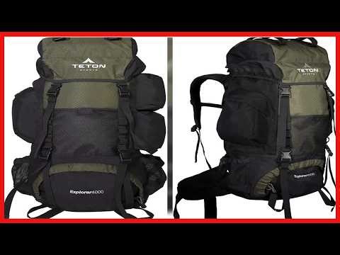 Teton 65L Quick Trip Pack Rugged Comfort Meets Smart Organization