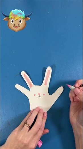EASY-PAPER BUNNY. / PAPER-CRAFT. EASTER. #papercraft #easter #bunny