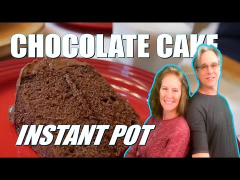 Chocolate Cake in the Instant Pot from a BOX MIX