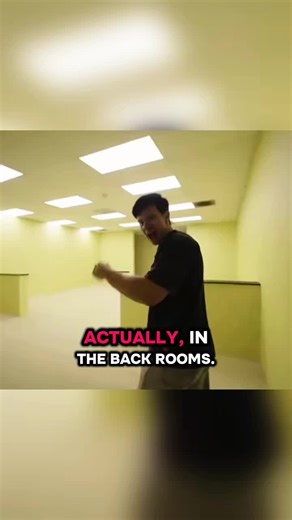 Man visits the original Backrooms #fyp #backrooms #scary #viral #clip | backrooms