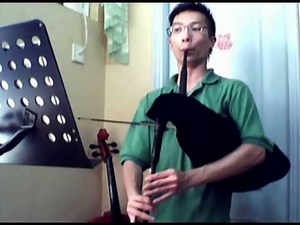 Scotland the Brave on practice pipe