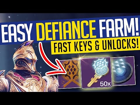 Destiny 2 | EASY DEFIANCE FARM! How To Get Defiance Keys, Best Upgrades & Bonus Rewards! - Season 20
