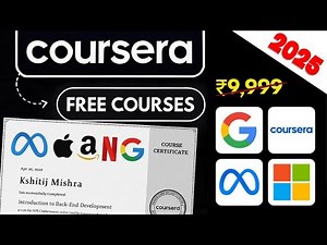 How To Get Coursera Courses for FREE with Certificates in 2025 | Step by Step Complete Guide