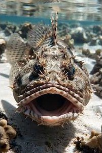 Stonefish – The Ocean’s Master of Camouflage and Deadly Venom