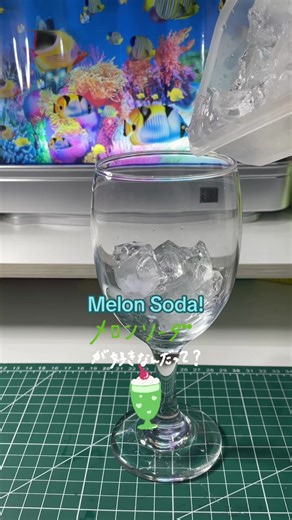 DIY Melon Soda Float Recipe
