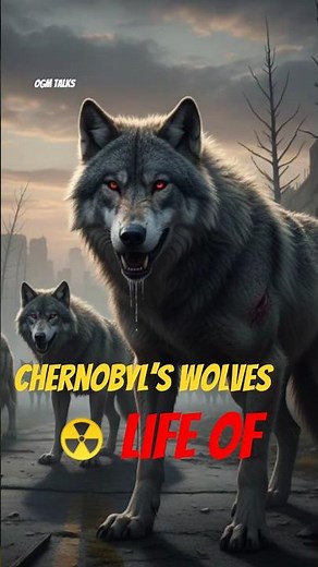 Chernobyl’s Blast Wolves Life🦊 Humans Vanished 🚶‍♀️. #Chernobyl #radiation #Wolves #science #viral
