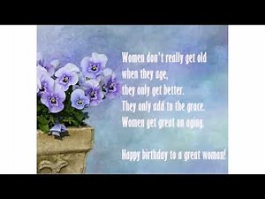 Beautiful Happy Birthday Woman Wishes