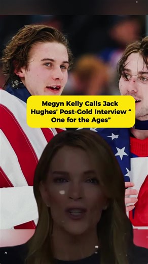 “Greatest Post-Victory Interview Ever Given?” — Megyn Kelly on Jack Hughes’ Reaction After Winning Gold #JackHughes #MegynKelly #USAHockey #OlympicGold #legendarymoment