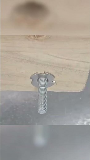 T-Nuts 4-Prong Tee Nut Fasteners Pronged Tee Nut for Wooden Furniture Installation Process