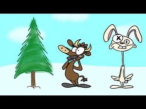 A Christmas Tree Cartoon