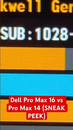 Dell Pro Max 16 VS Pro Max 14 (SNEAK PEEK)